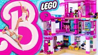 What would Barbie's Dreamhouse look like in LEGO? Full custom build compilation