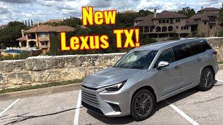 2024 Lexus TX Plug-in Hybrid is a Winner! 550h+ Review