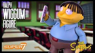 Super7 The Simpsons Ultimates Ralph Wiggum Figure | @TheReviewSpot