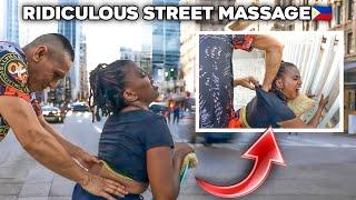 $20 CRAZY Street Massage in Philippines  #Hilot #manila #philippines