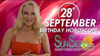 September 28th Zodiac Horoscope Birthday Personality - Libra - Part 1