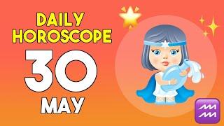 Aquarius horoscope today - May 30, 2025