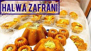 Halwa zafrani