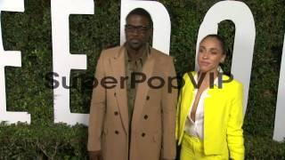Lance Gross; Rebecca Jefferson at 'Mandela: Long Walk To ...