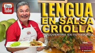 LENGUA EN SALSA CRIOLLA  Gustavo Osorio Toro