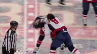 Alex Ovechkin vs Brandon Dubinsky Dec 12, 2010