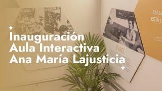  𝗜𝗠𝗣𝗨𝗟𝗦𝗔 TUS SUEÑOS®: inauguración Aula Interactiva Ana María Lajusticia