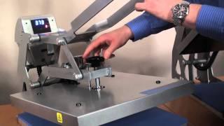 Auto Open Clam Heat Transfer Presses