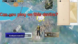 Can you play on this device? Redmi 4X PUBG test 2022