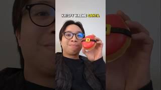 I Tried The Krispy Kreme Santa Doughnut In Toronto Ontario!