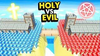 HOLY CHURCH vs EVIL CHURCH IN Ancient Warfare 3 (Ancient Warfare 3 Funny Gameplay)