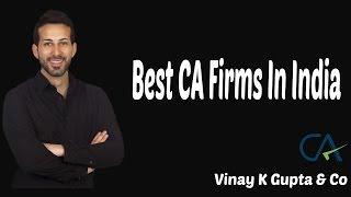 Best CA Firms In India