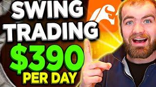 Simple $390/Daily Swing Trading Strategy 2025 | How to Swing Trade 2025