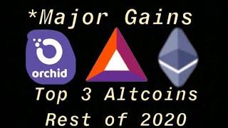 Top 3 Altcoins To Invest in For The End Of 2020! Massive Gains Ahead!