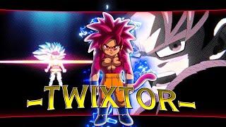 Goku Mini SSJ4 (Dragon Ball DAIMA Episode 18) Twixtor Clips 4K + CC