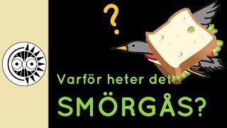 Why is sandwich called ‘smörgås’? (Swedish with English subtitles)