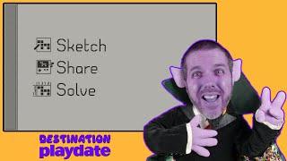 Sketch, Share, Solve - Playdate gameplay + impressions