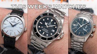 This Weeks Watches - Rolex SeaDweller 16660, Grand Seiko Omiwatari, Omega 146.017 & More[Episode 87]