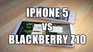 BlackBerry Z10 против iPhone 5. Сравнение AppleInsider.ru