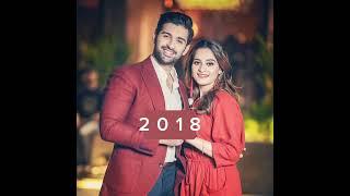 Muneeb Butt & Aiman Khan last 10 years #muneebbhutt #aimankhan #shiddat #shorts