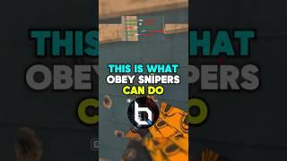 OBEY SNIPERS ARE BUILT DIFFERENT #modernwarfare3 #mw3 #mw3clips