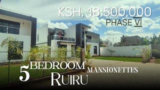 Inside Ksh.18,500,000 5bedroom #mansion #housetour #maisonette #realestate #property #ruiru  #kenya