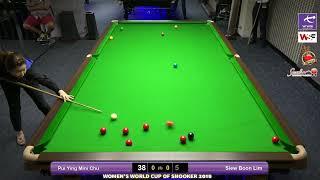 Pui Ying Mini Chu v Siew Boon Lim - 2019 World Women's Snooker Championship