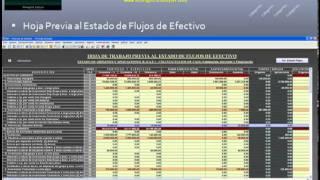 Hoja Previa al Estado de Flujos de Efectivo