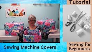 DIY Sewing Machine Cover Tutorial