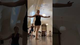 POV: you ruin your back 10 min into class  #ballet #balletclass