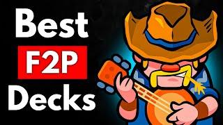 TOP 5 *BEST* F2P Decks in Clash Royale (2024)