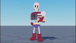 Bomb Papyrus Sneakpeak! (Undertale Last Corridor)