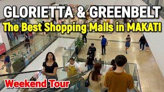 Makati City - GLORIETTA & GREENBELT MALL TOUR 2023 | The Best Shopping Malls of Makati, PHILIPPINES