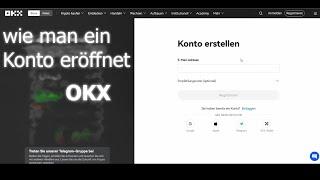 wie man ein Konto eröffnet okx. So erstellen Sie ein Konto okx. neues Konto okx 2025