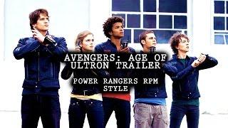 Power Rangers RPM || Age of Ultron Trailer