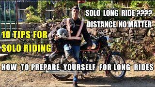 LONG DISTANCE SOLO RIDE | SOLO RIDE | SOLO RIDING MOTORCYCLE | 10 TIPS OF SOLO RIDING| SOLO TRAVEL