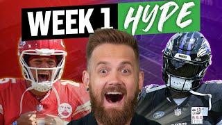 Week 1 Hype + TNF Breakdown, Starts/Sits | Fantasy Football 2024 - Ep. 1626