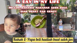 INI SARAPAN ADEK YANG BIKIN SEHAT & GEMOY‼️ ADEK DAPAT KEJUTAN DARI PAPA // A DAY IN MY LIFE