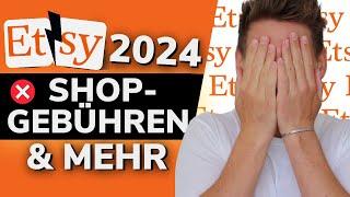 NICHT MEHR KOSTENLOS! Etsy Shop eröffnen 2024: SCHLECHTE NEWS für alle neuen Verkäufer:innen