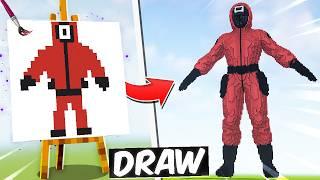 DRAWING POPULAR BUILD BATTLE IN MINECRAFT with @ProBoiz95 [EPISODE 23]