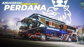 Naik Bus Paling Malam, Jakarta - Garut | Anugerah Perdana Scania K310