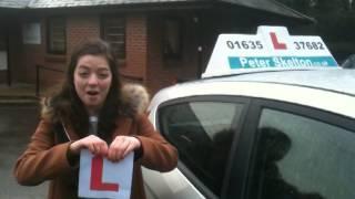 Driving School Newbury - Gwen Douglas 1st time pass