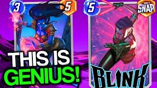 Top player used this NEW Blink Nocturne deck to hit INFINITE! Discounts Galore! | Marvel Snap 2024