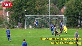 18. 9. 2021 - Fußball: Rotenturm/Oberwart II : ASKÖ Schlaining - 2. Liga Süd - BKF TV