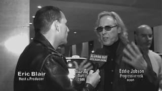 EDDIE JOBSON talks with Eric Blair at Namm 2010