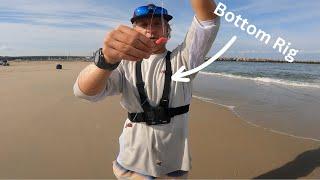 Beach Fishing The Easy Way for Nonstop Action - Surf Fishing Tips for Bottom Rig