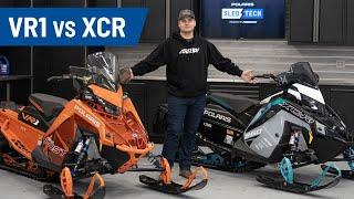 INDY XCR vs INDY VR1 – Sled Tech EP. 7 | Polaris Snowmobiles