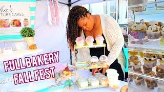 Pop-Up Bakery for HUGE Fall Fest | The First Fall Event of 2024!! | SUMMER HEAT | Vendor Walk Thru