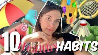 10 HEALTHY HABITS THAT WILL CHANGE YOUR LIFE | Fashion with Valeriya