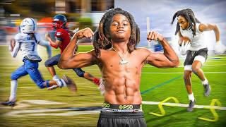 He's the FASTEST KID IN THE COUNTRY! 7th Grader Blaze Ingram Has 20 D1 Offers 